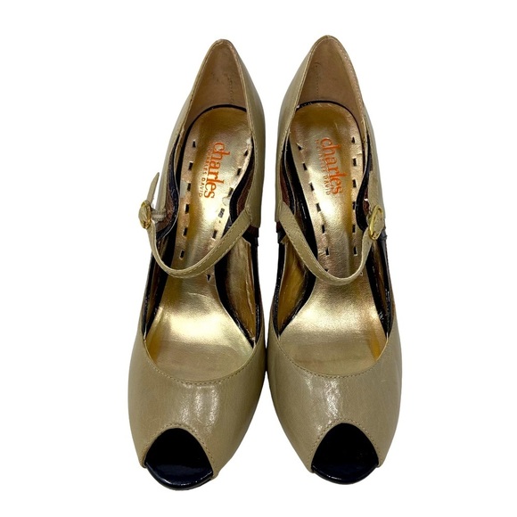 Charles by Charles David. Tru-tone Open Toe Strap Heels Size 7-1/2”B - Picture 7 of 8